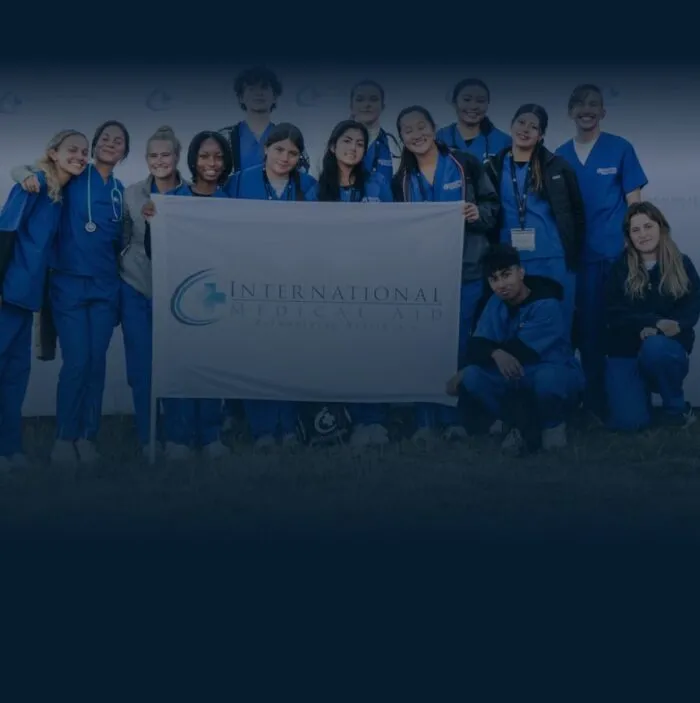 International Medical Aid Healthcare Students in Clinical Setting