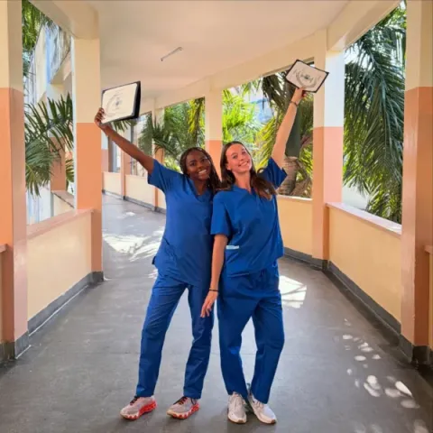 Ili bamba 🇰🇪🤍 For two weeks, I had the opportunity to learn alongside healthcare professionals, experience different hospital departments, participate in community health clinics, and immerse myself in Kenyan culture.&hellip;