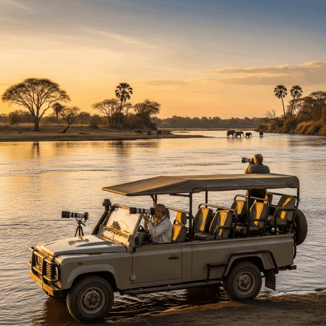 Wildlife and savanna in East Africa