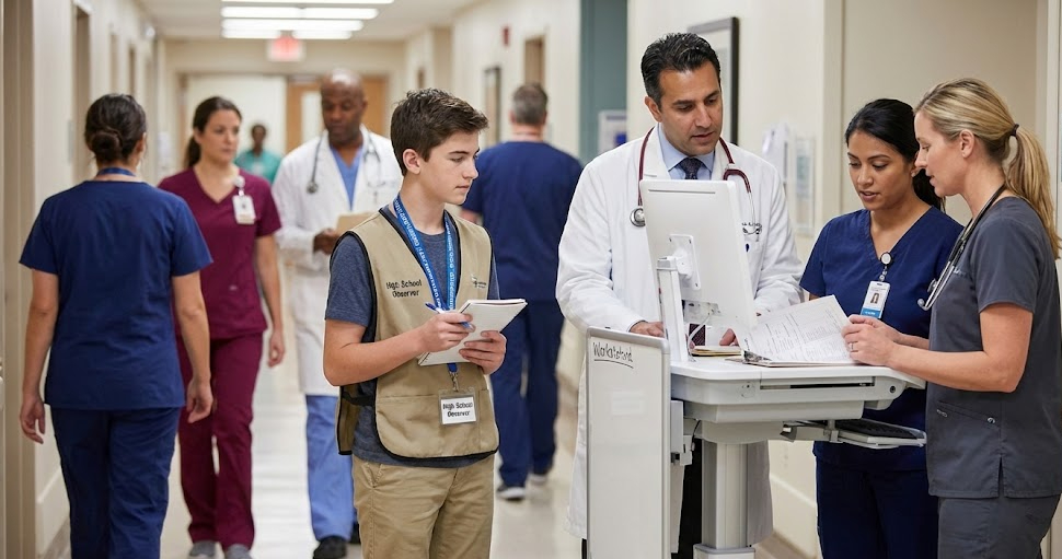 who does what in a hospital