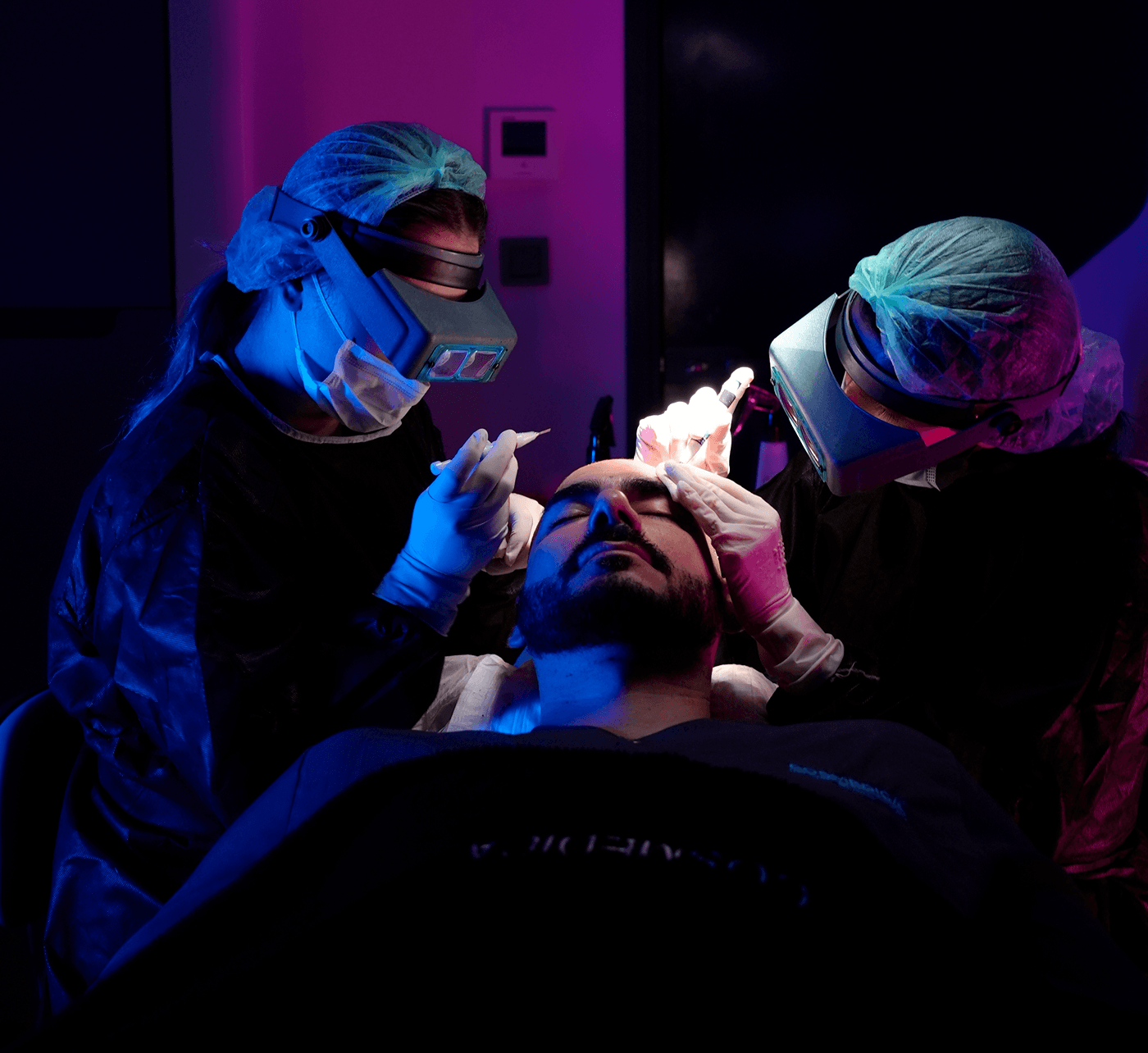 Hair transplant in Turkey at Cosmedica Clinic.