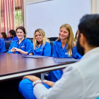 Every clinical rotation brings a new set of experiences, questions, and lessons about clinical care. At International Medical Aid, interns have a space to come together, reflect, and make sense&hellip;